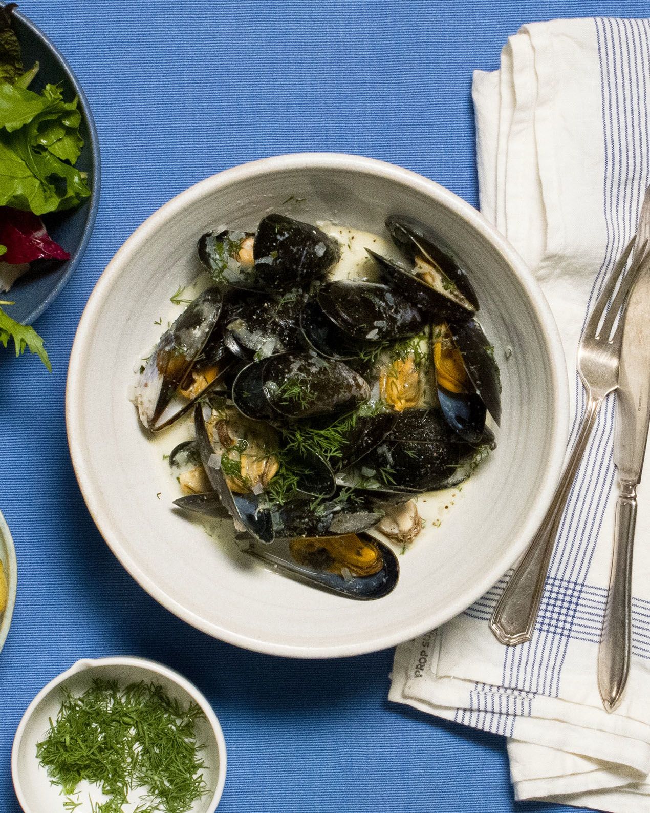 Creamy Nordic Mussels