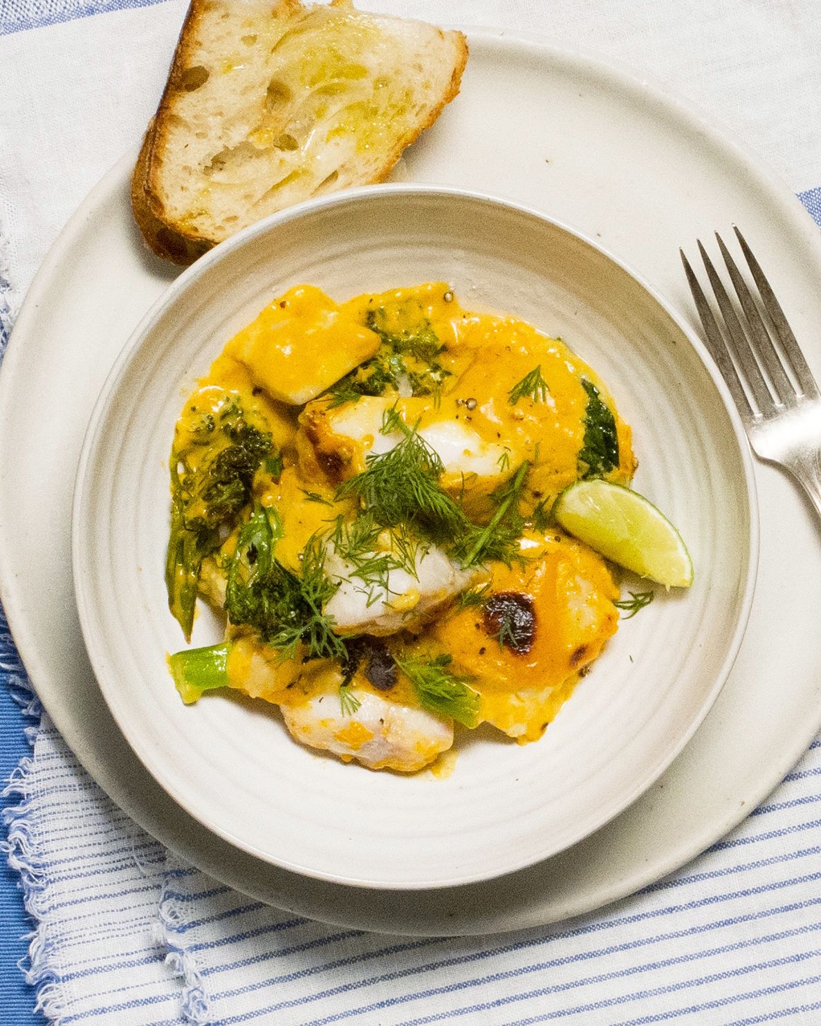 Haddock and Broccoli Bake